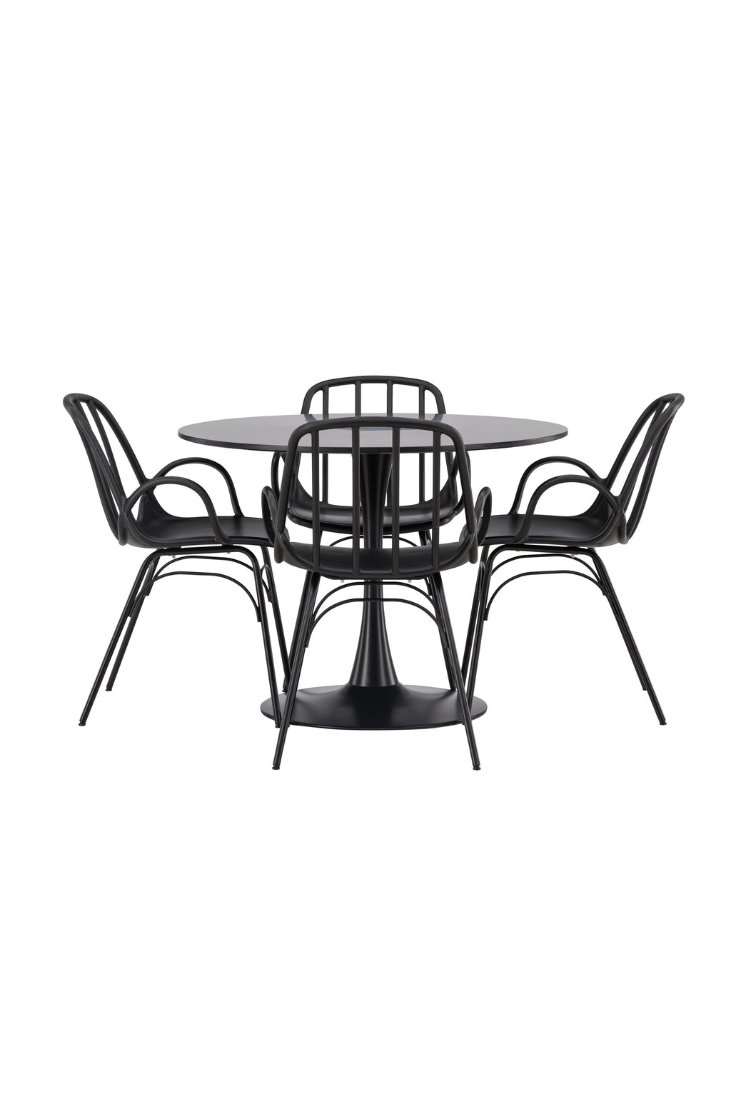 gr23134_10_os Essgarnitur Glade Mit Den Stühlen Dyrön Rundes Essgruppen Set Default Title