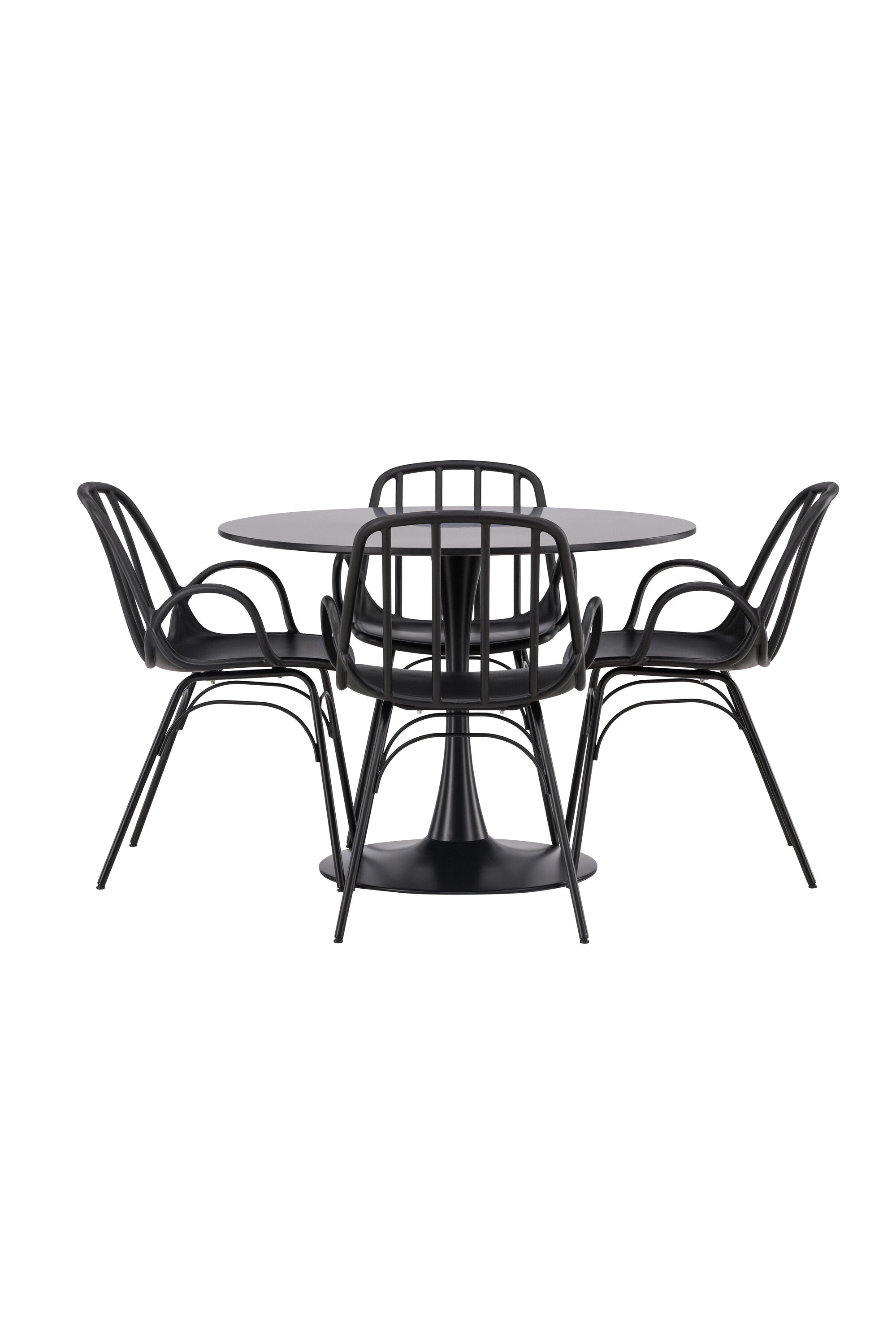 gr23134_10_os Essgarnitur Glade Mit Den Stühlen Dyrön Rundes Essgruppen Set Default Title