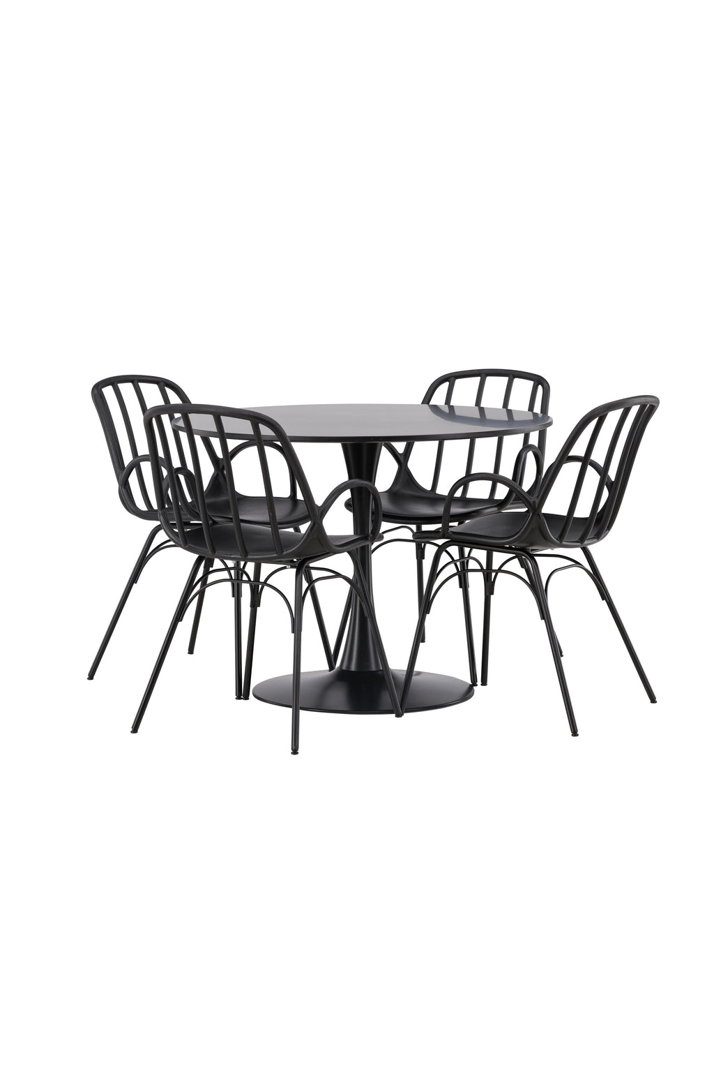 gr23134_11_os Essgarnitur Glade Mit Den Stühlen Dyrön Rundes Essgruppen Set