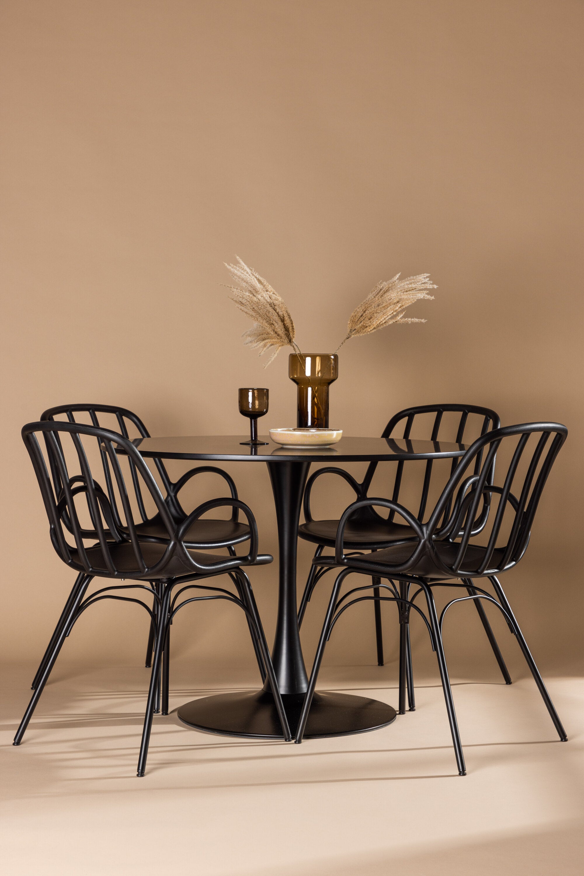 gr23134_1_m Essgarnitur Glade Mit Den Stühlen Dyrön Rundes Essgruppen Set