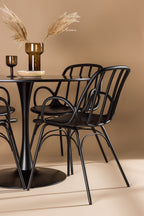 gr23134_3_m Essgarnitur Glade Mit Den Stühlen Dyrön Rundes Essgruppen Set