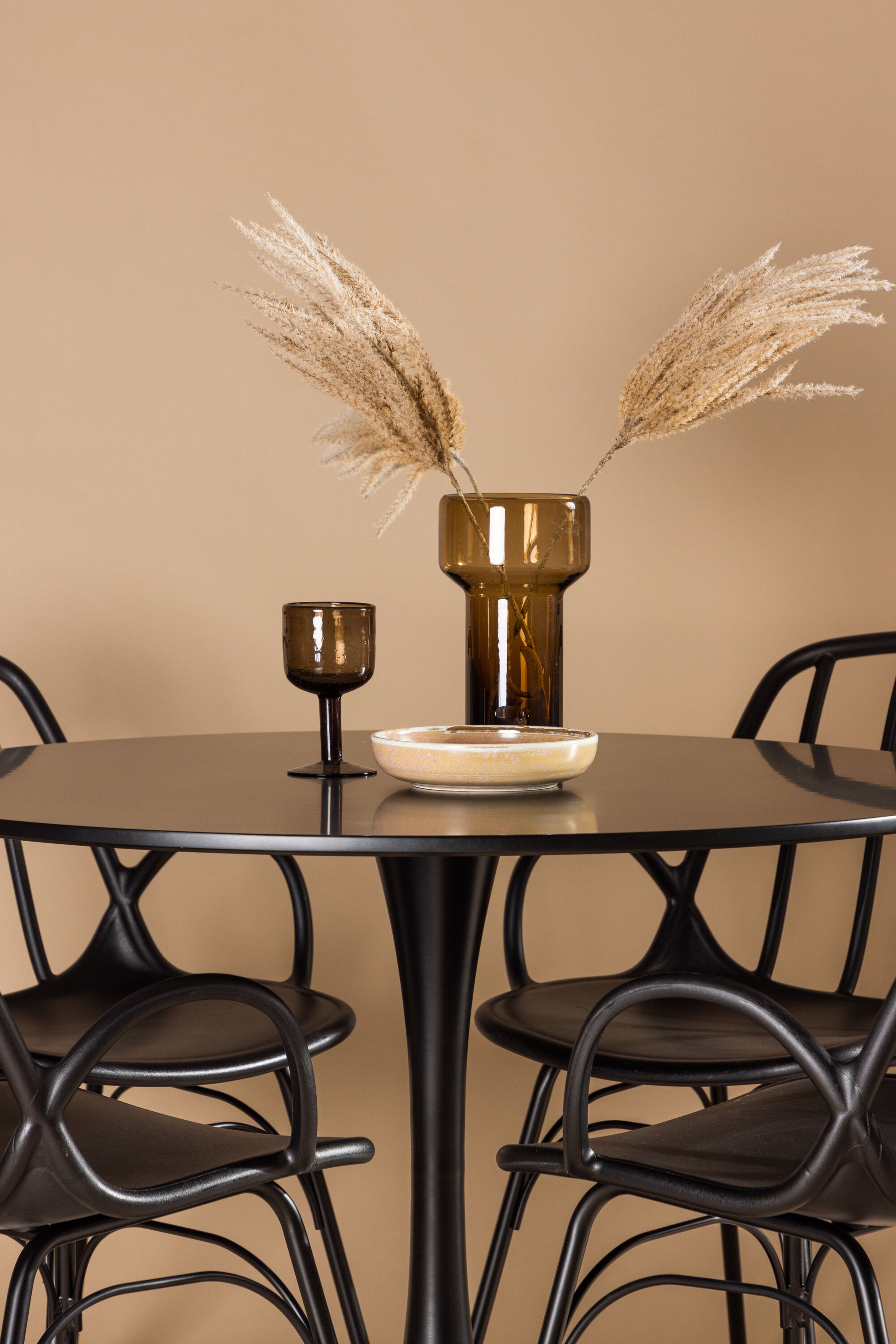 gr23134_5_m Essgarnitur Glade Mit Den Stühlen Dyrön Rundes Essgruppen Set