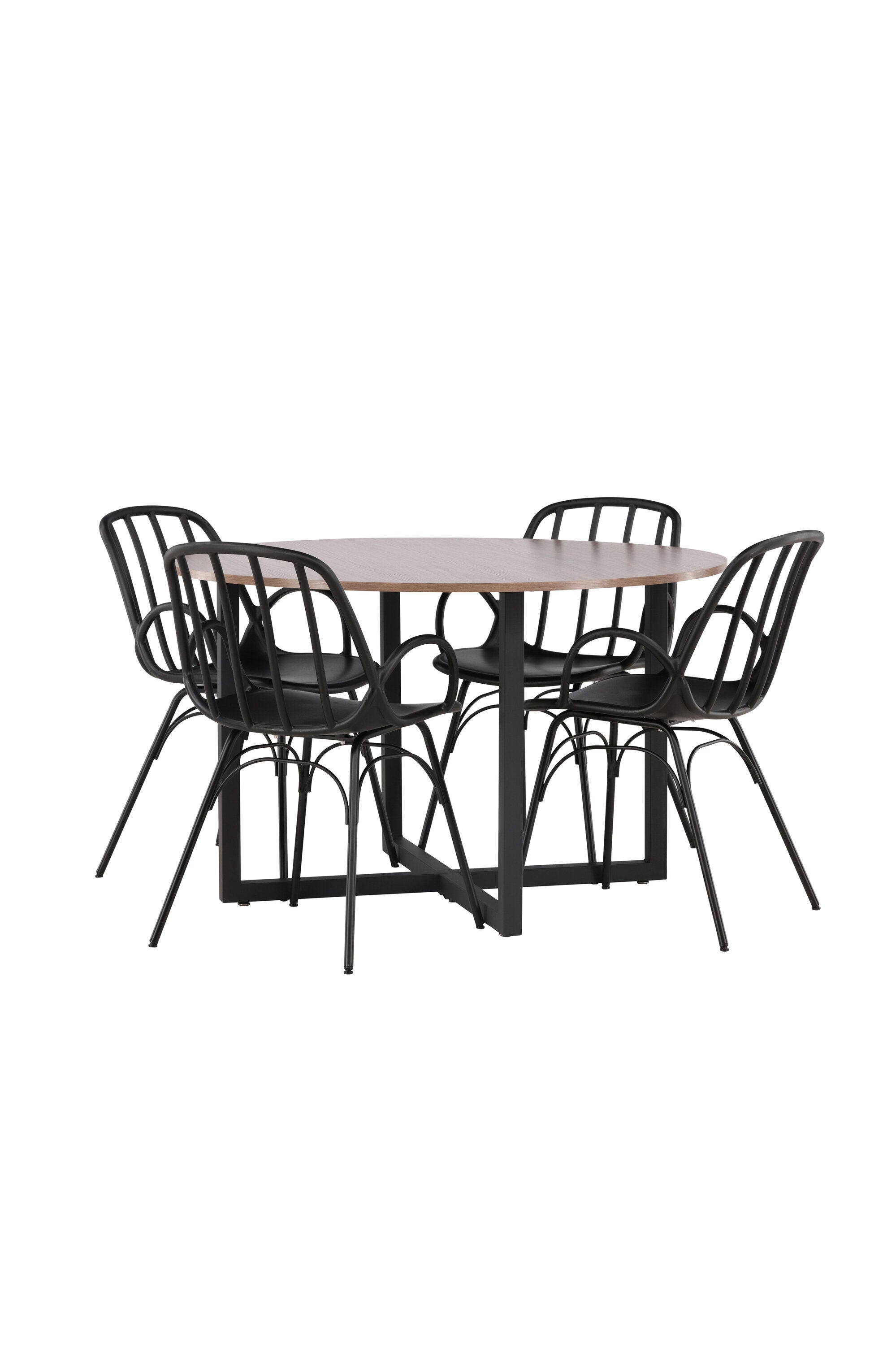 gr23156_11_os Dining Set Durango Mit Den Stühlen Dyrön Rundes Essgruppen Set