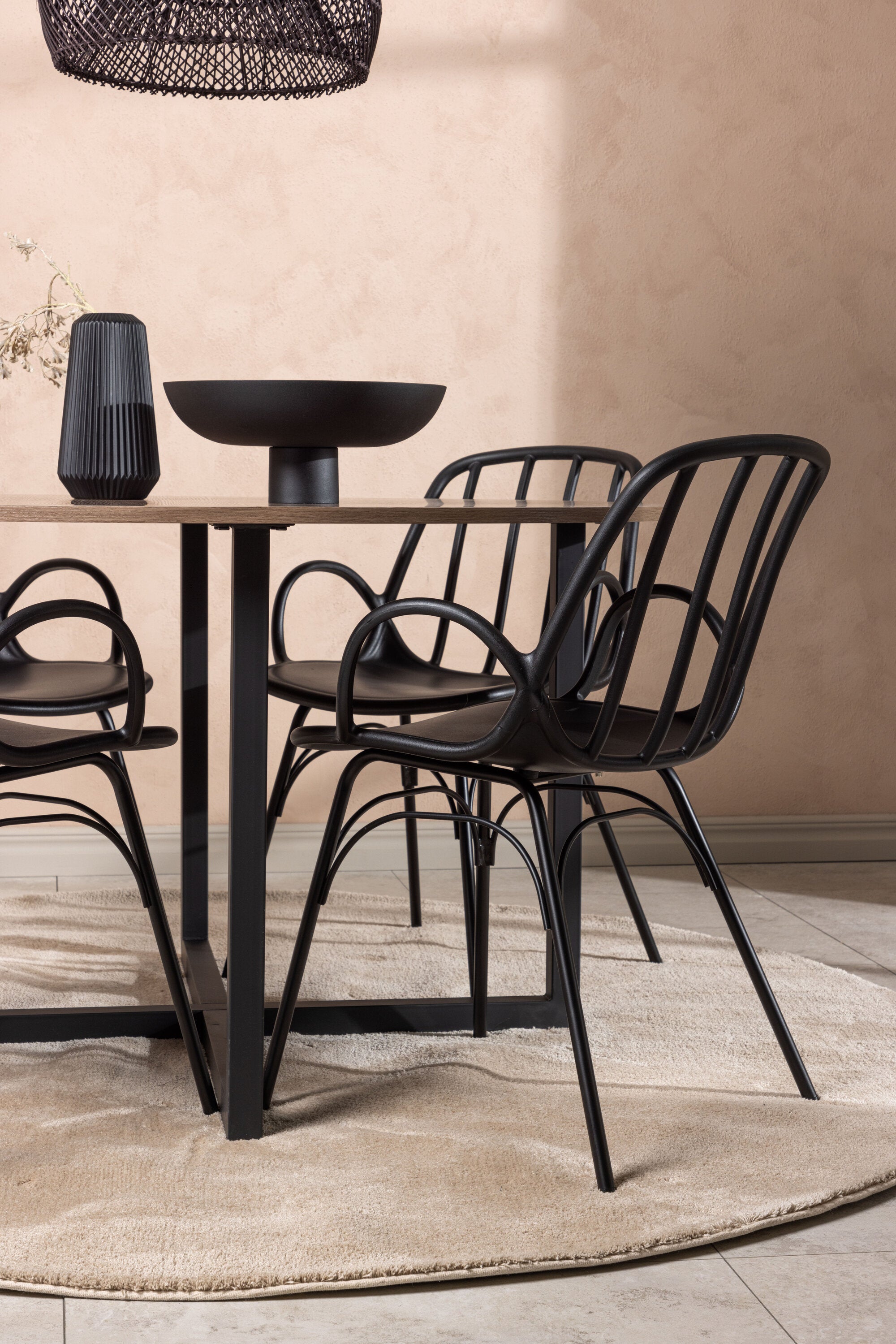 gr23156_3_m Dining Set Durango Mit Den Stühlen Dyrön Rundes Essgruppen Set