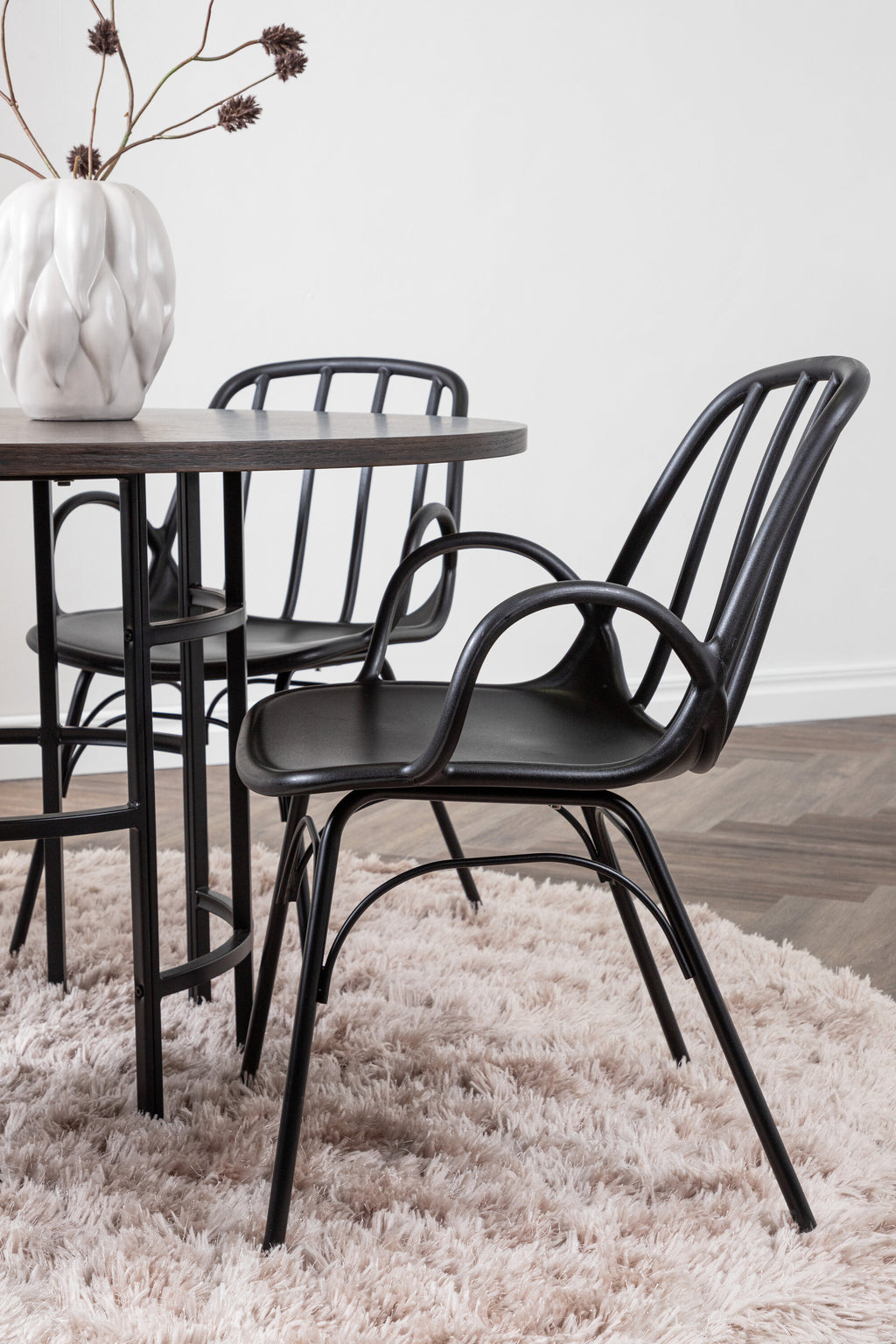 gr23198_3_m Dining Set Copenhagen Mit Den Stühlen Dyrön Rundes Essgruppen Set