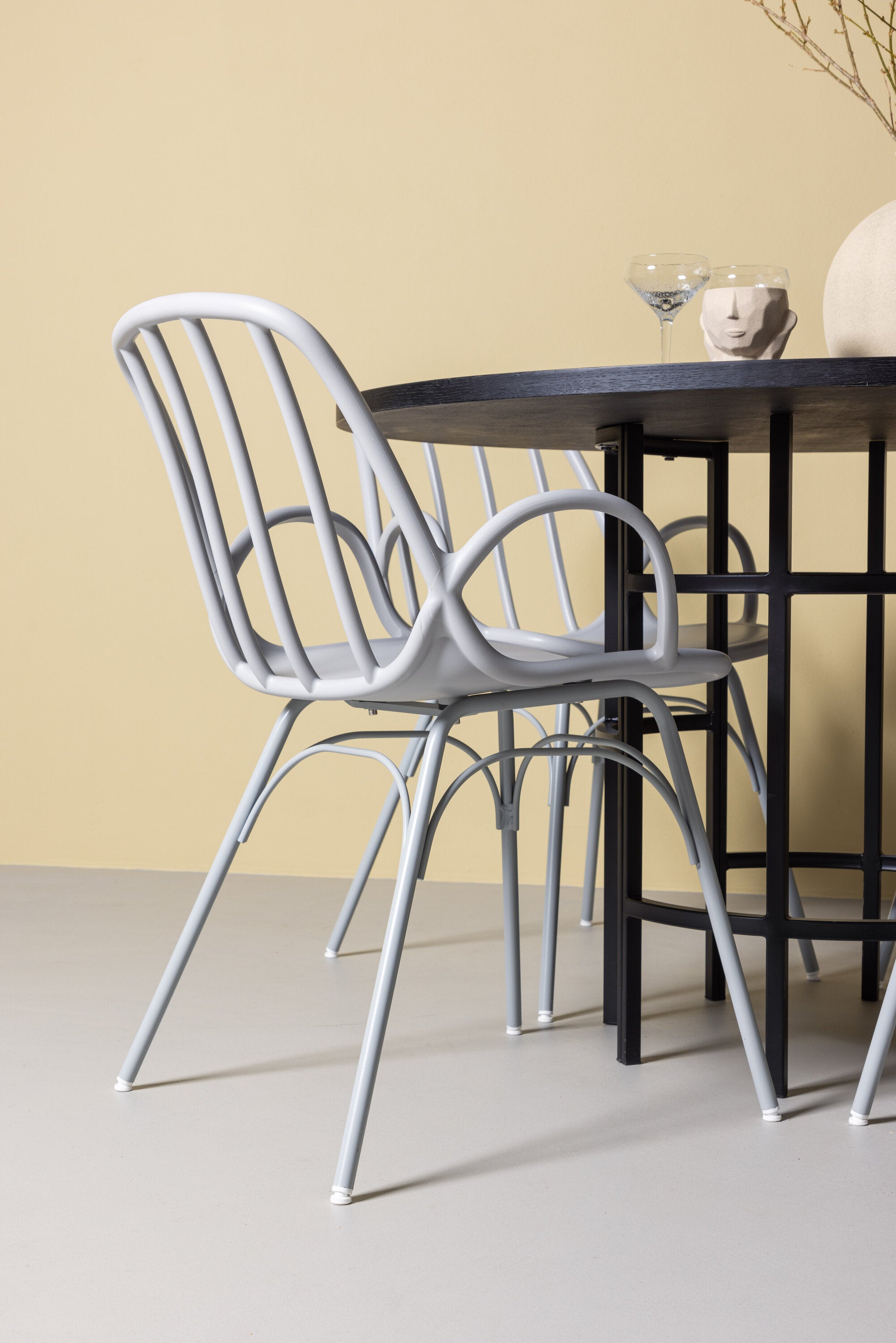 gr23215_3_m Esszimmer Set Copenhagen Mit Den Stühlen Dyrön Rundes Essgruppen Set