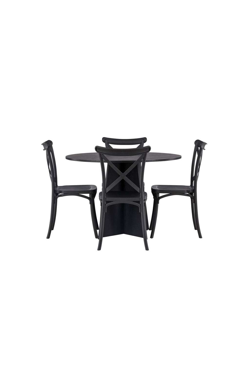 gr23250_10_os Bootcut Round Dining Set Rundes Essgruppen Set Default Title