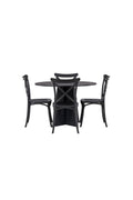 gr23250_10_os Bootcut Round Dining Set Rundes Essgruppen Set Default Title