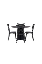 gr23250_10_os Bootcut Round Dining Set Rundes Essgruppen Set Default Title
