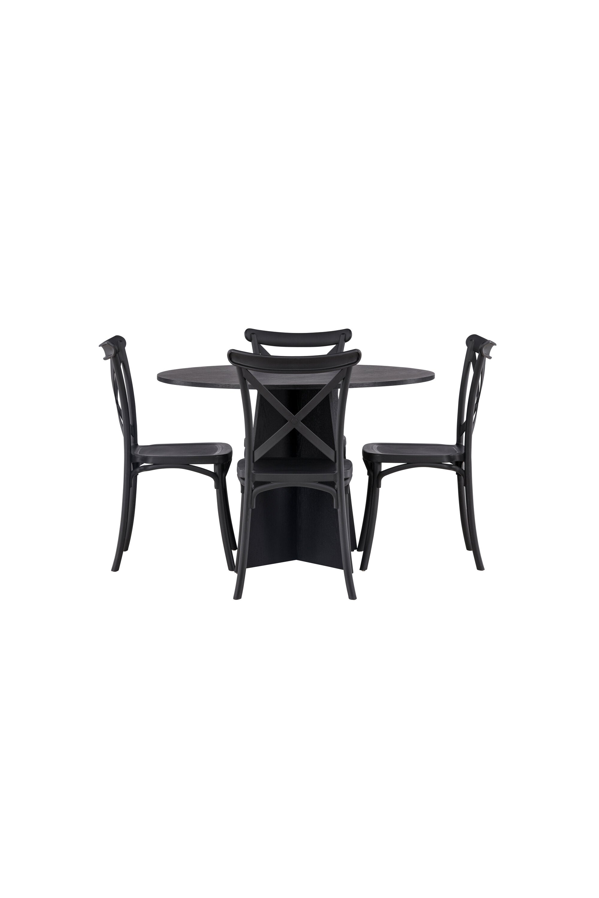 gr23250_10_os Bootcut Round Dining Set Rundes Essgruppen Set Default Title