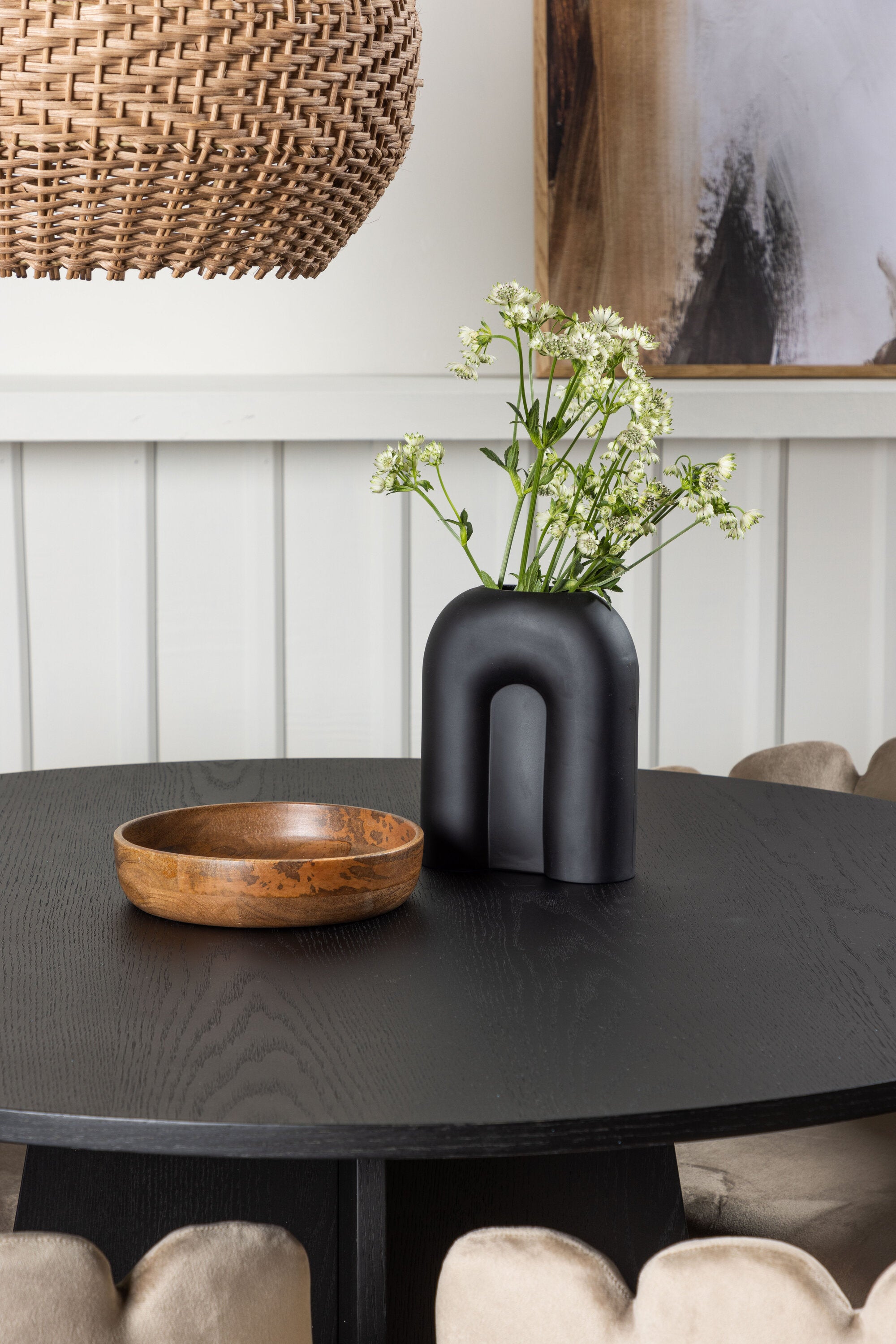 gr23254_5_m Bootcut Round Dining Set Rundes Essgruppen Set