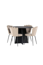 gr23255_11_os Bootcut Round Dining Set Rundes Essgruppen Set