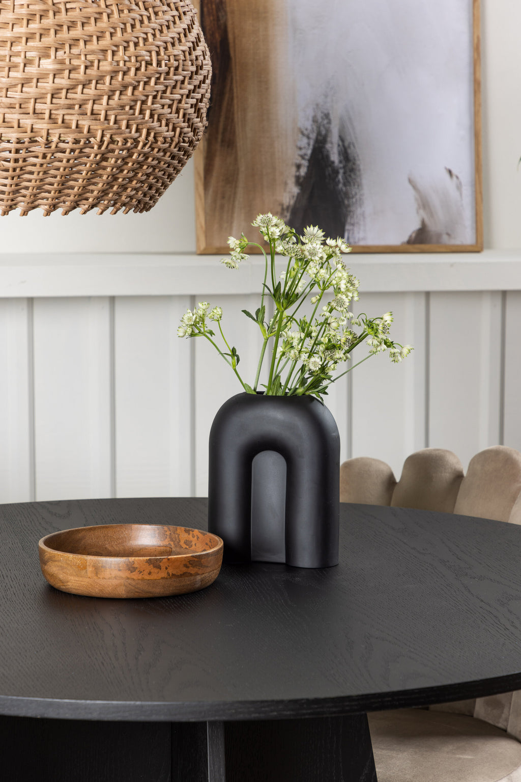 gr23255_6_m Bootcut Round Dining Set Rundes Essgruppen Set