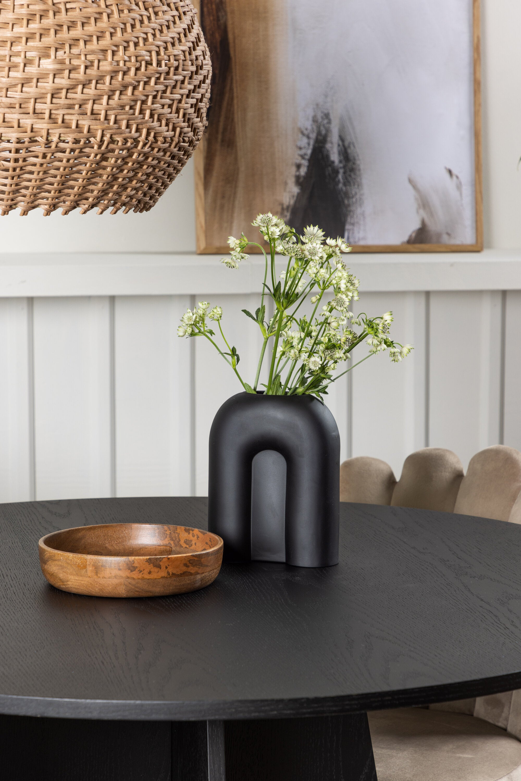 gr23255_6_m Bootcut Round Dining Set Rundes Essgruppen Set