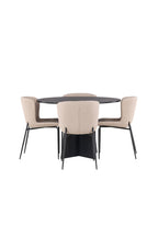 gr23256_10_os Bootcut Round Dining Set Rundes Essgruppen Set Default Title