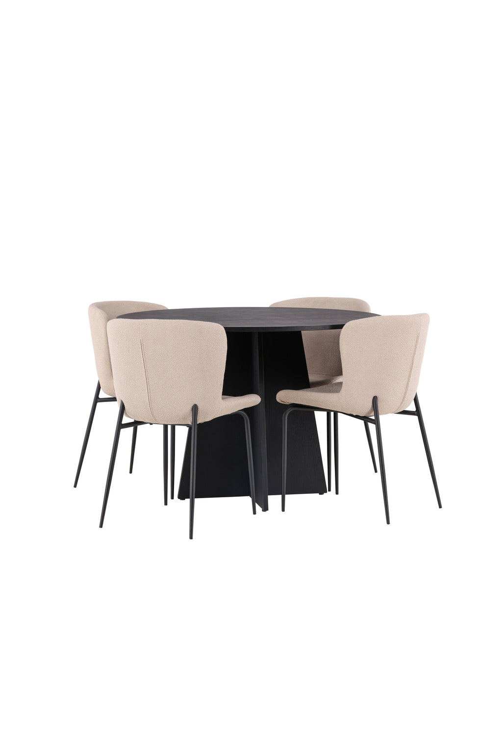 gr23256_11_os Bootcut Round Dining Set Rundes Essgruppen Set