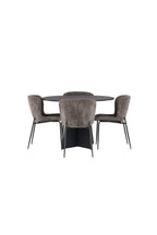 gr23257_10_os Bootcut Round Dining Set Rundes Essgruppen Set Default Title