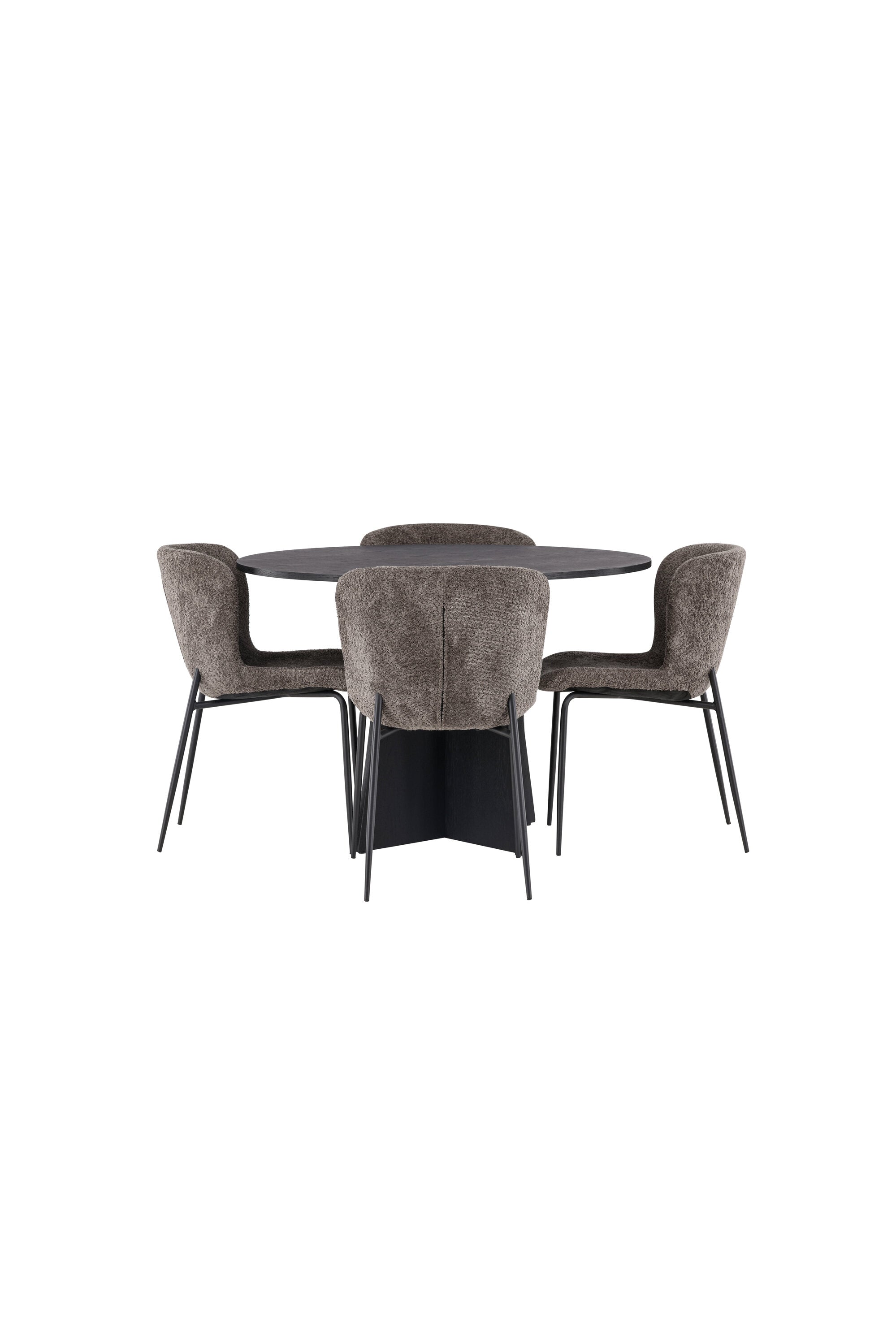 gr23257_10_os Bootcut Round Dining Set Rundes Essgruppen Set Default Title