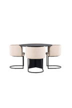 gr23261_10_os Bootcut Round Dining Set Rundes Essgruppen Set Default Title