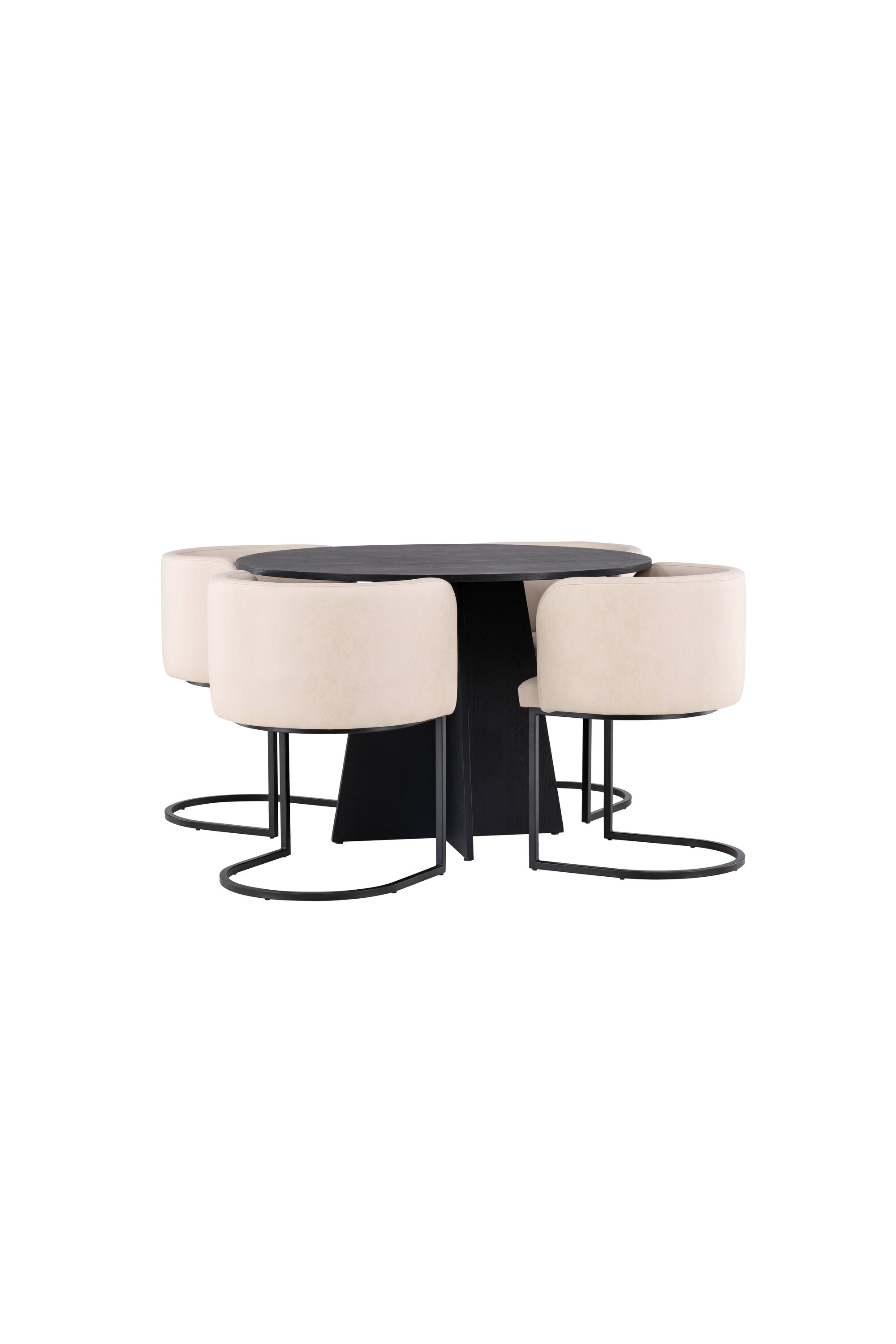gr23261_11_os Bootcut Round Dining Set Rundes Essgruppen Set