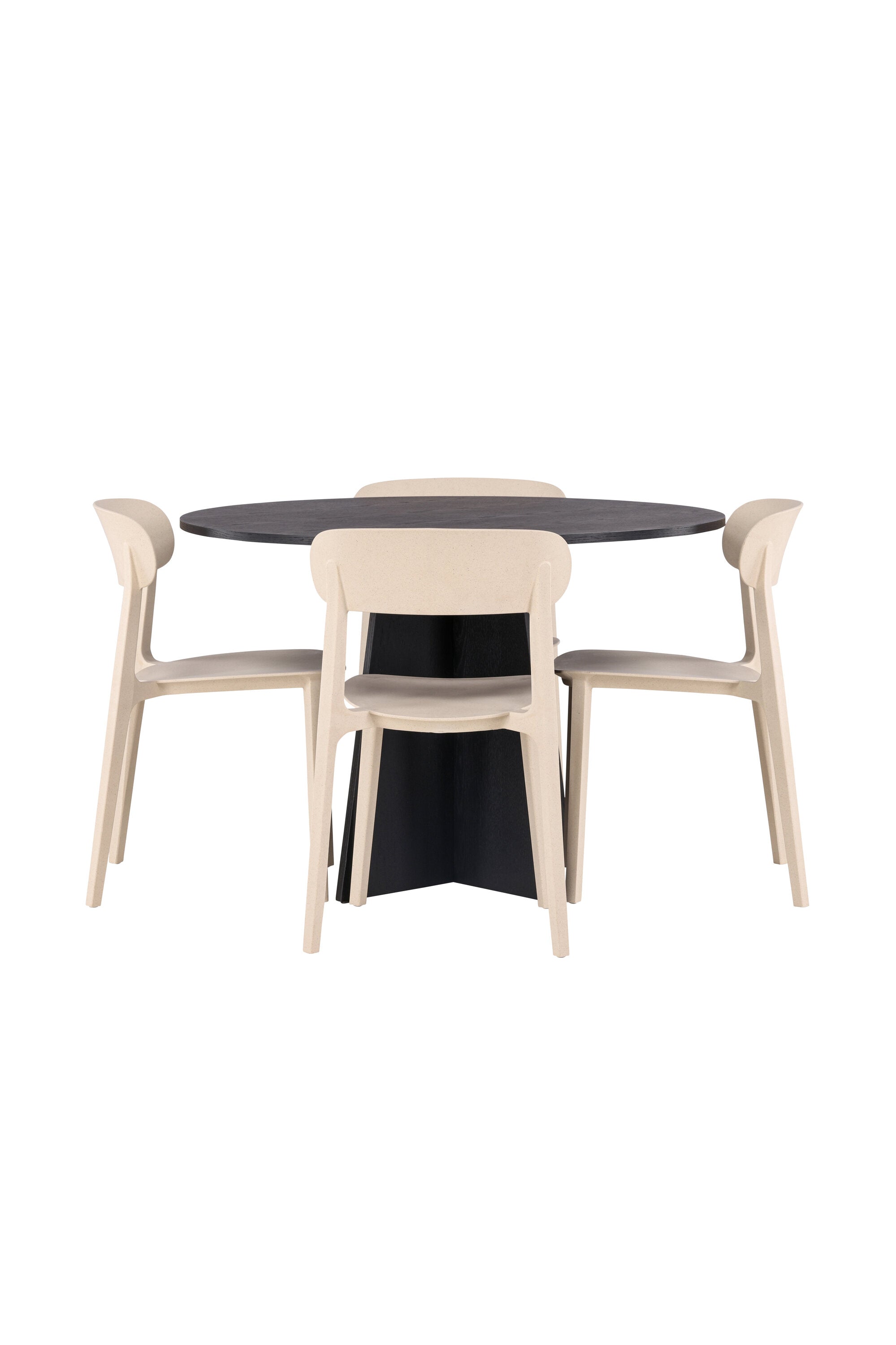 gr23266_10_os Bootcut Round Dining Set Rundes Essgruppen Set Default Title