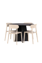 gr23266_11_os Bootcut Round Dining Set Rundes Essgruppen Set