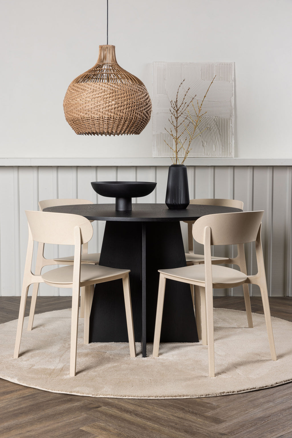 gr23266_1_m Bootcut Round Dining Set Rundes Essgruppen Set