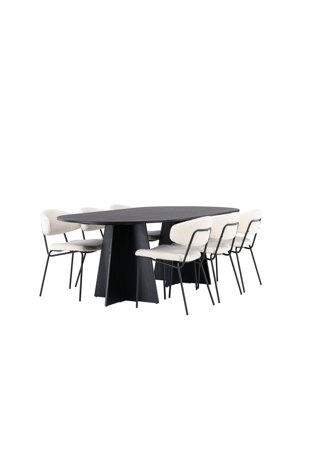 gr23271_11_os Dining Set Bootcut Mit Den Stühlen Chico Ovales Essgruppen Set