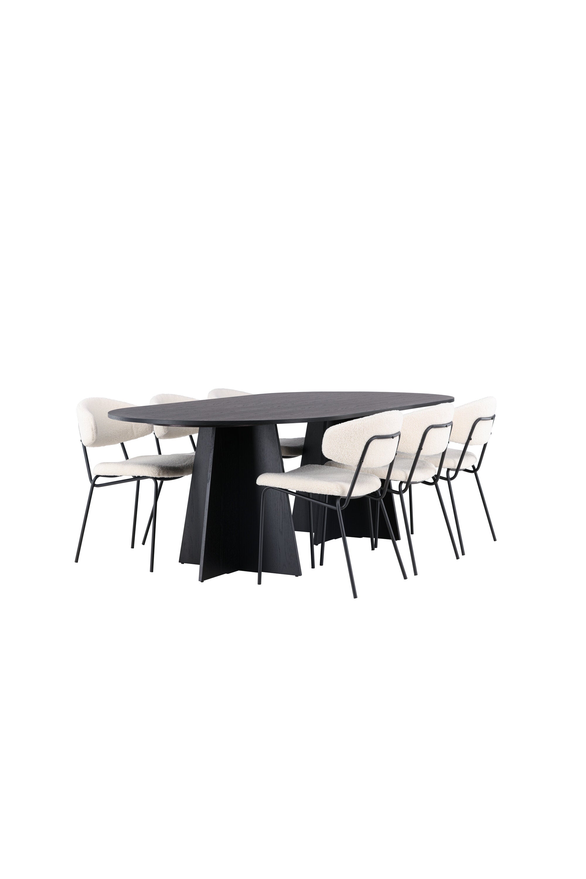 gr23271_11_os Dining Set Bootcut Mit Den Stühlen Chico Ovales Essgruppen Set