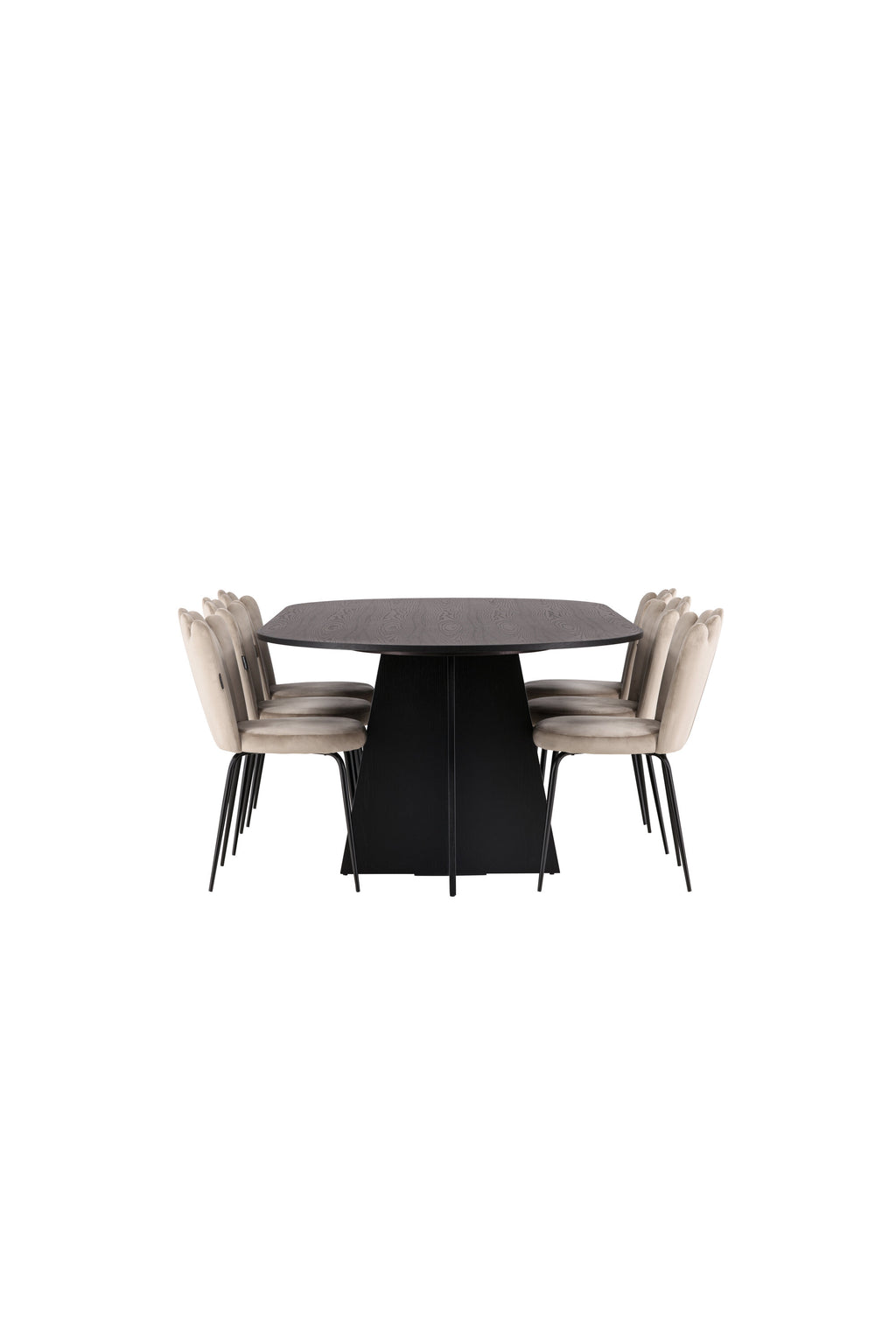 gr23277_10_os Dining Set Bootcut Mit Den Stühlen Limhamn Ovales Essgruppen Set Default Title