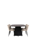 gr23277_10_os Dining Set Bootcut Mit Den Stühlen Limhamn Ovales Essgruppen Set Default Title