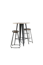 Bargarnitur Tempe mit den Hocker Ozark
