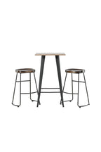 Bargarnitur Tempe mit den Hocker Ozark
