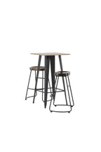 Bargarnitur Tempe mit den Hocker Ozark