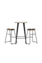 Bargarnitur Tempe mit den Hocker Ozark