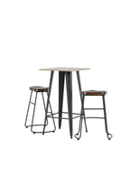 Bargarnitur Tempe mit den Hocker Ozark