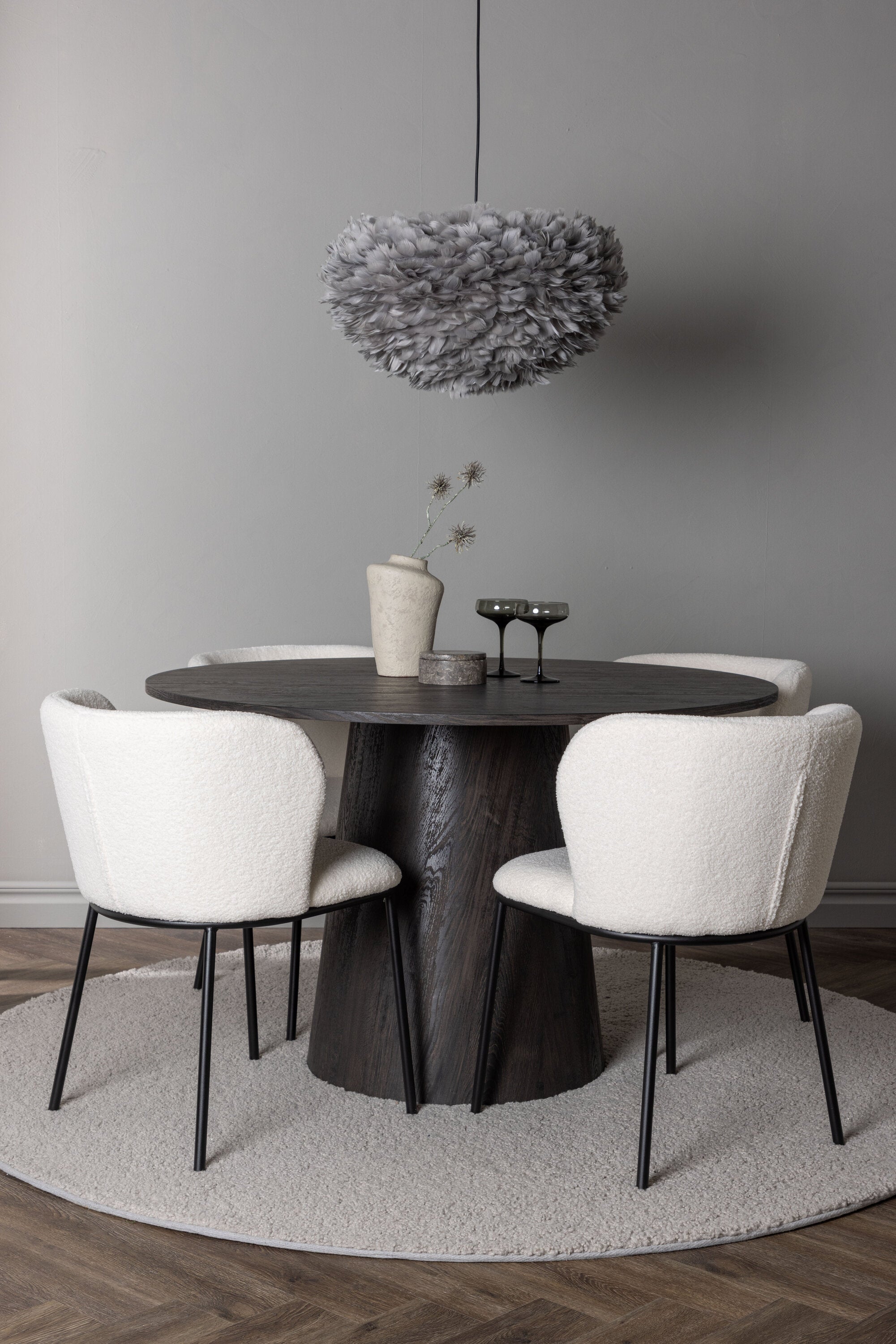 gr23475_1_m Dining Set Lanzo Mit Den Stühlen Edina Rundes Essgruppen Set