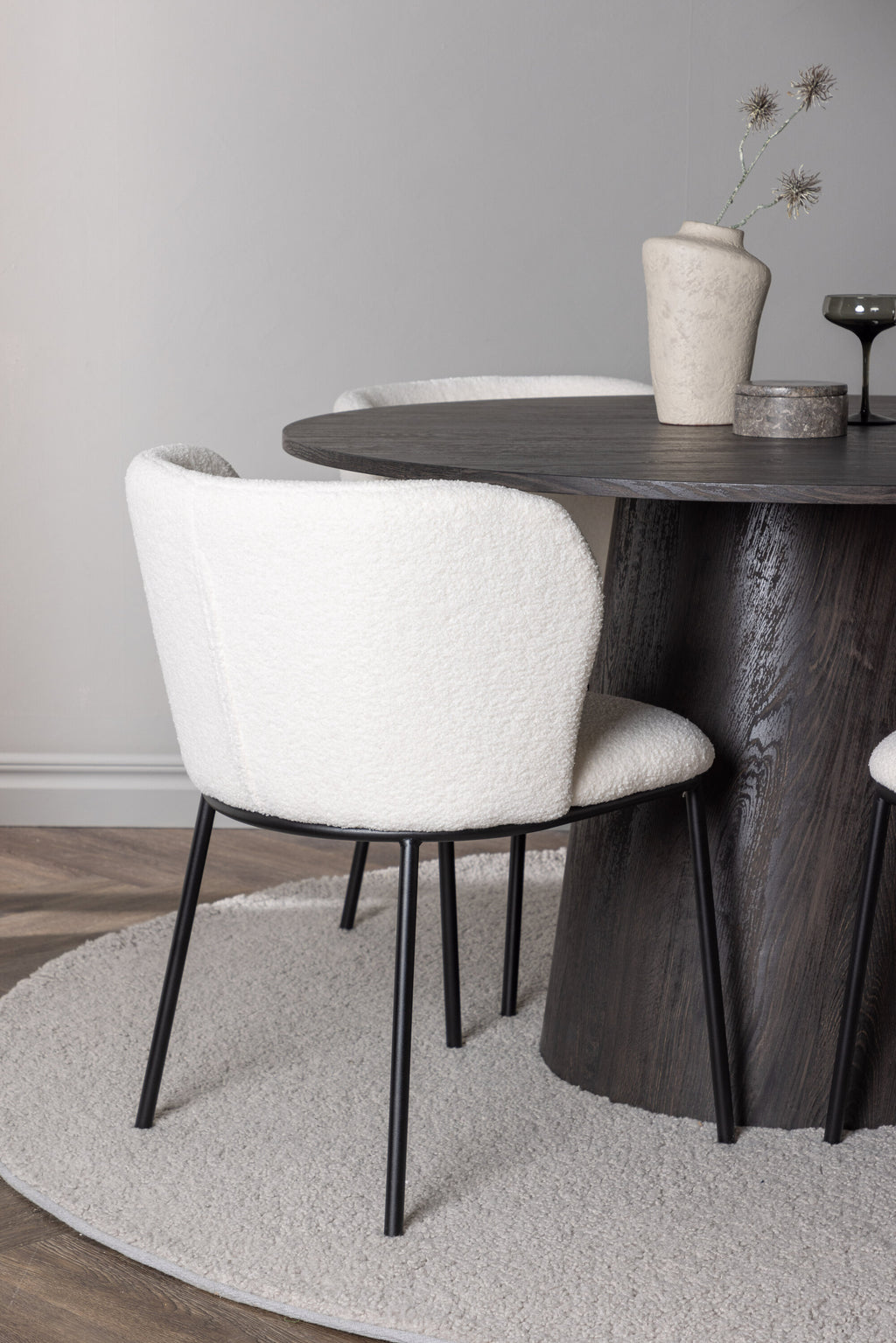 gr23475_3_m Dining Set Lanzo Mit Den Stühlen Edina Rundes Essgruppen Set