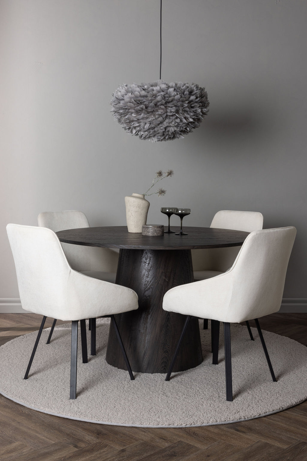 gr23477_1_m Dining Set Lanzo Mit Den Stühlen Rosie Rundes Essgruppen Set