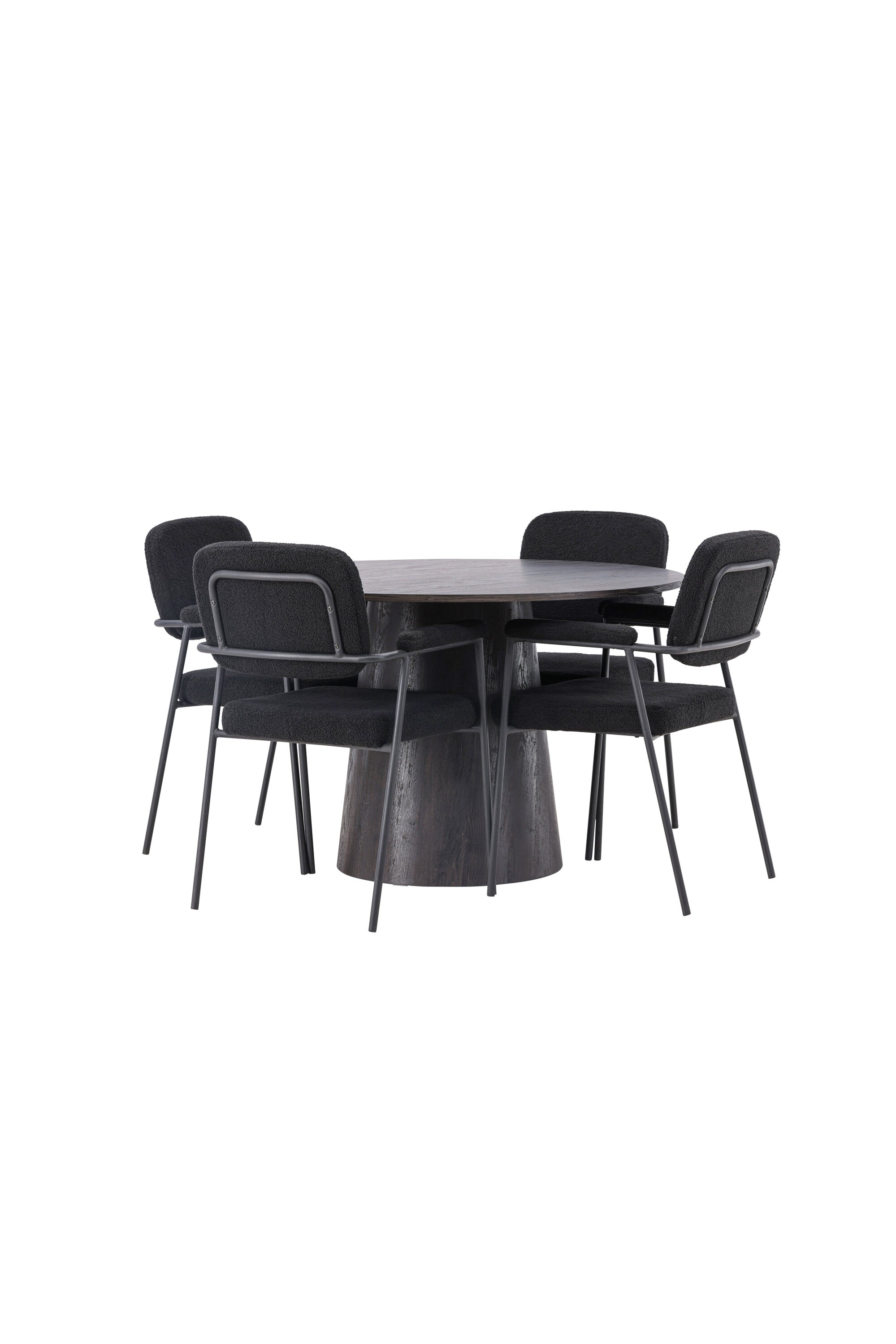 gr23478_11_os Esszimmer Set Lanzo Mit Den Stühlen Yesterday Rundes Essgruppen Set