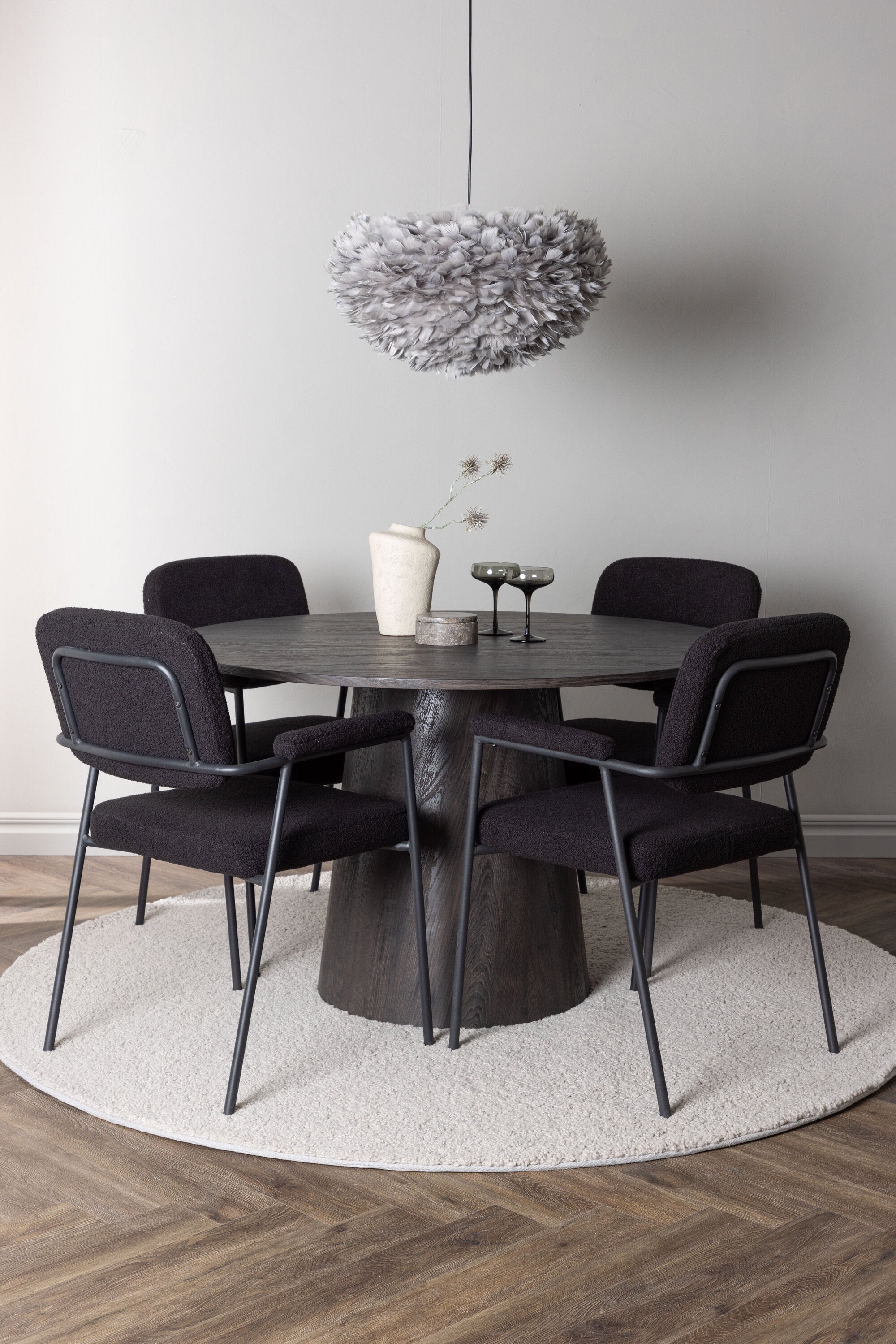 gr23478_1_m Esszimmer Set Lanzo Mit Den Stühlen Yesterday Rundes Essgruppen Set