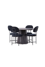 gr23479_11_os Esszimmer Set Lanzo Mit Den Stühlen Stella Rundes Essgruppen Set