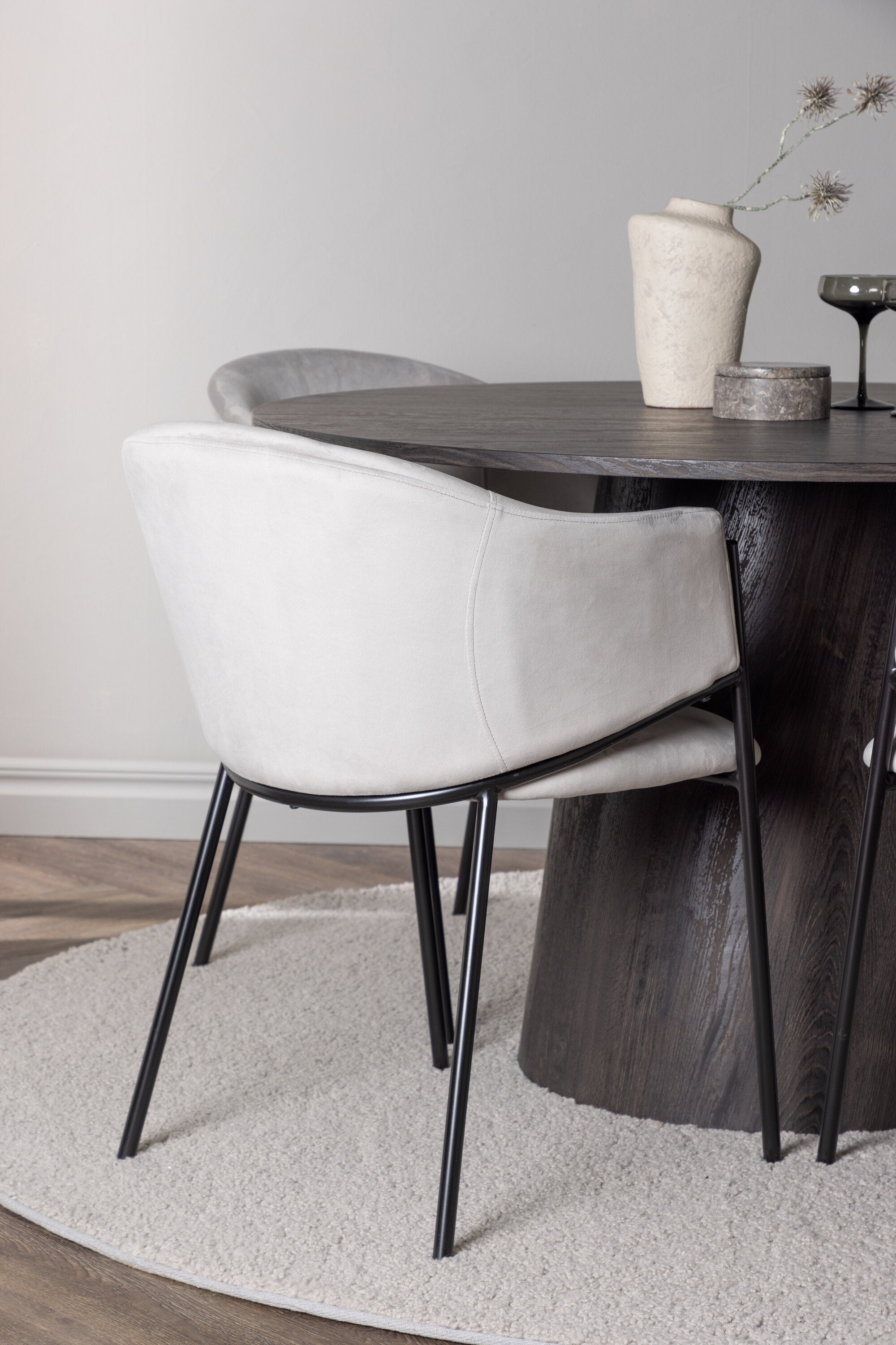 gr23481_3_m Esszimmer Set Lanzo Mit Den Stühlen Evelina Rundes Essgruppen Set