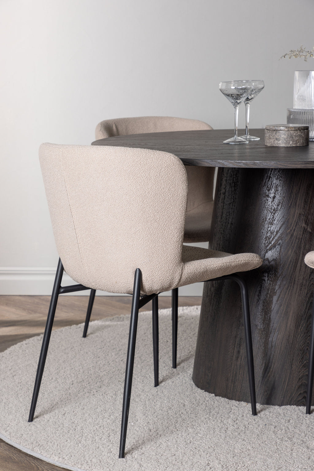 gr23483_3_m Dining Set Lanzo Mit Den Stühlen Modesto Rundes Essgruppen Set