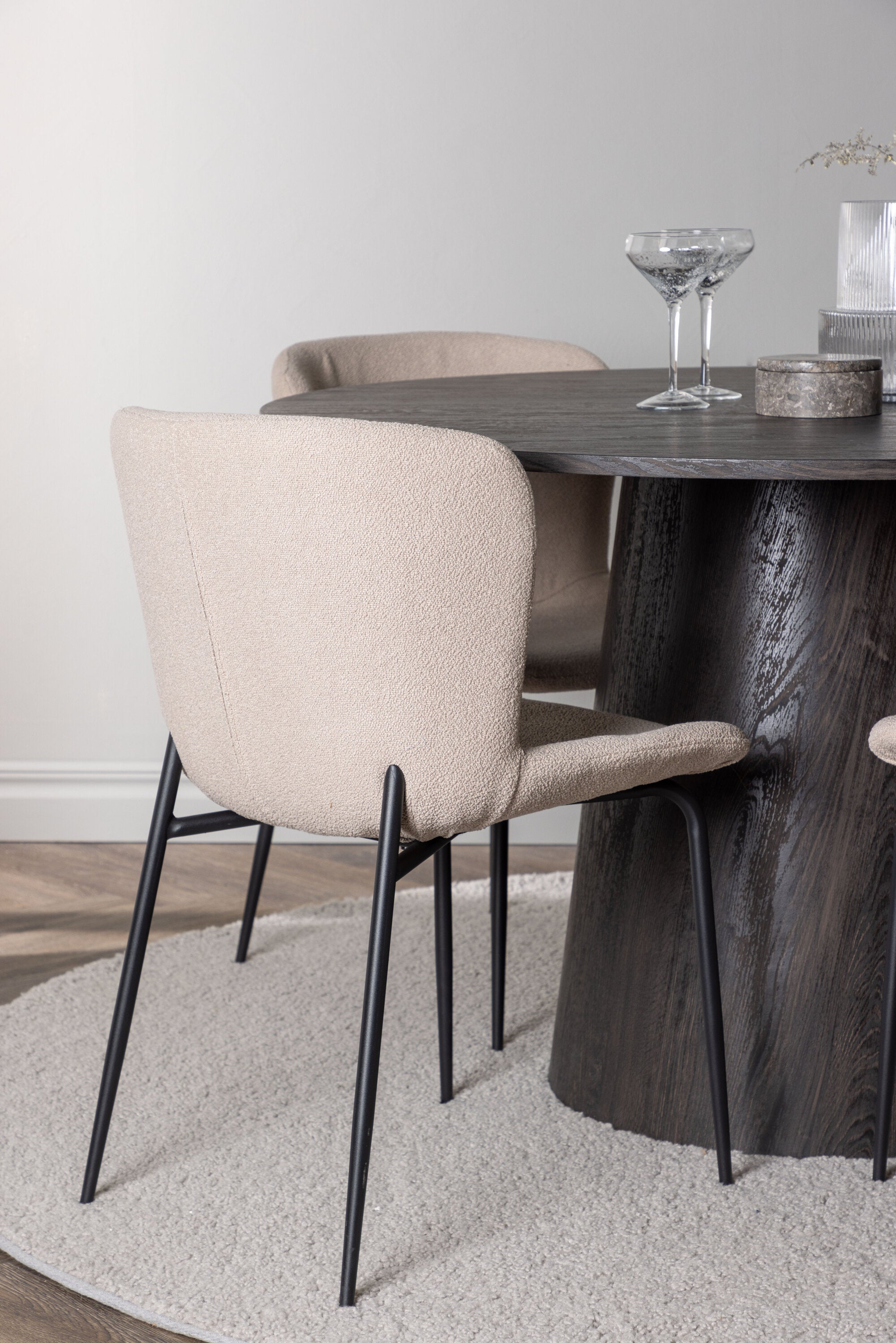 gr23483_3_m Dining Set Lanzo Mit Den Stühlen Modesto Rundes Essgruppen Set