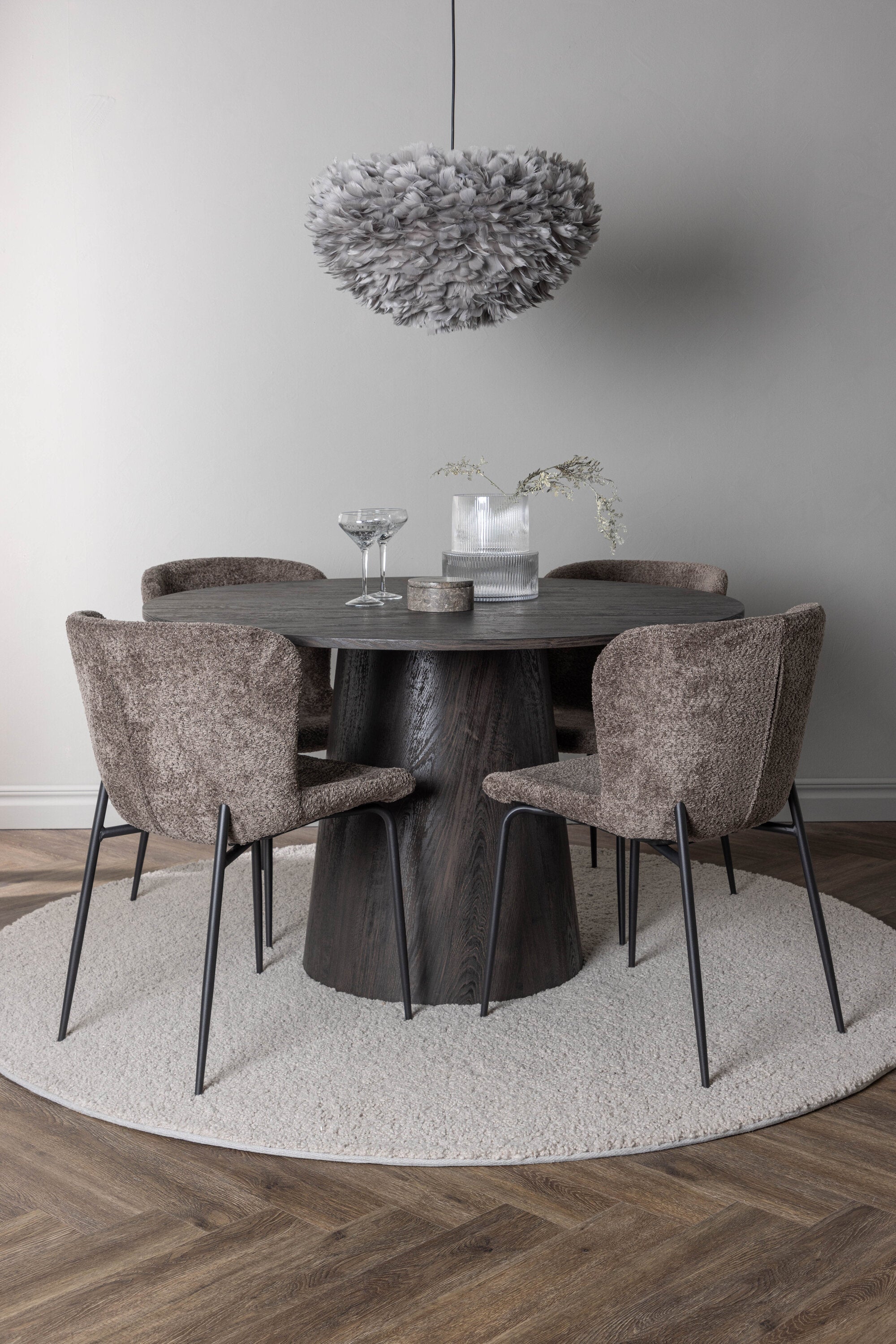 gr23484_1_m Dining Set Lanzo Mit Den Stühlen Modesto Rundes Essgruppen Set