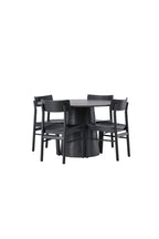 gr23485_11_os Esszimmer Set Lanzo Mit Den Stühlen Montros Rundes Essgruppen Set