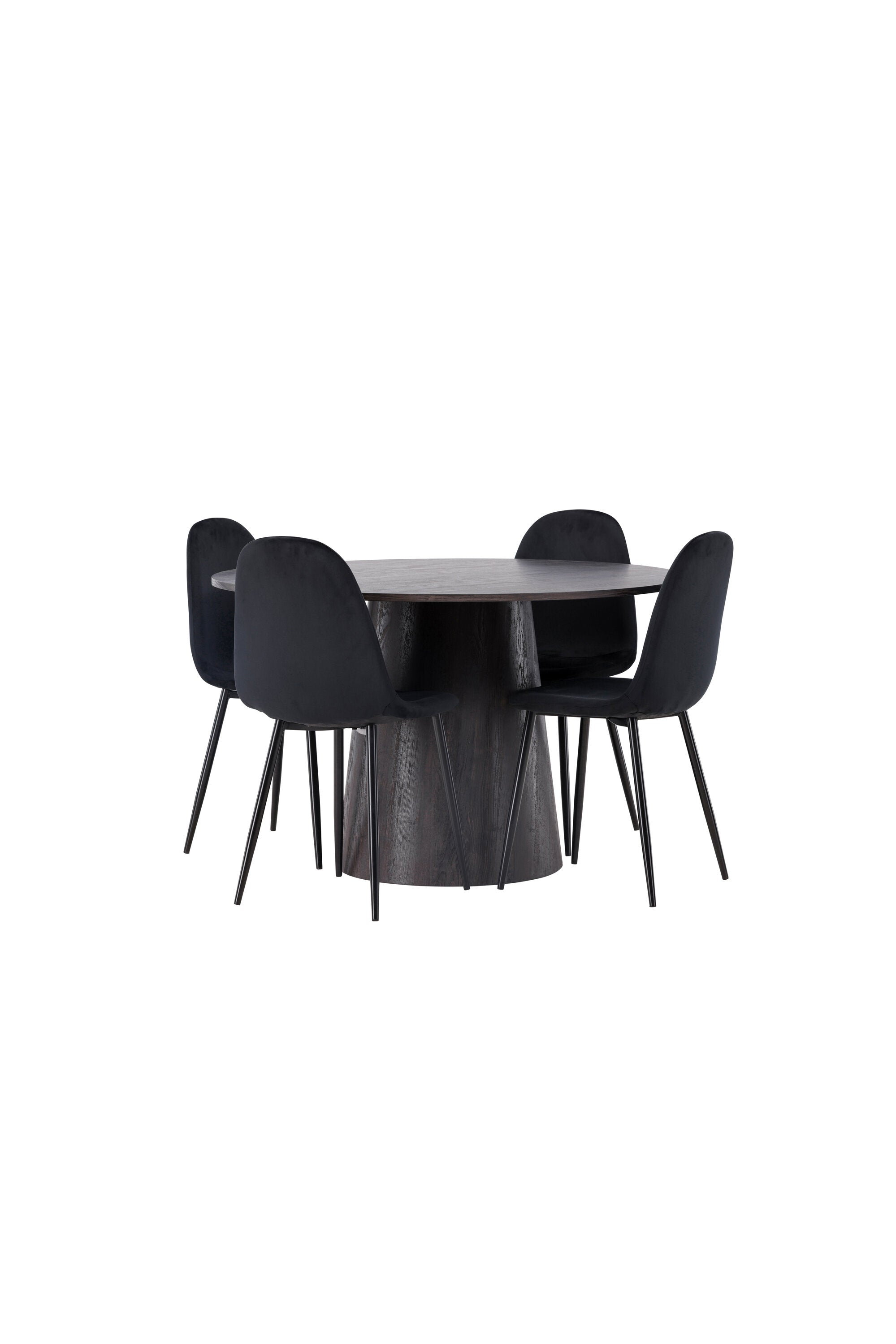 gr23487_11_os Esszimmer Set Lanzo Mit Den Stühlen Polar Rundes Essgruppen Set