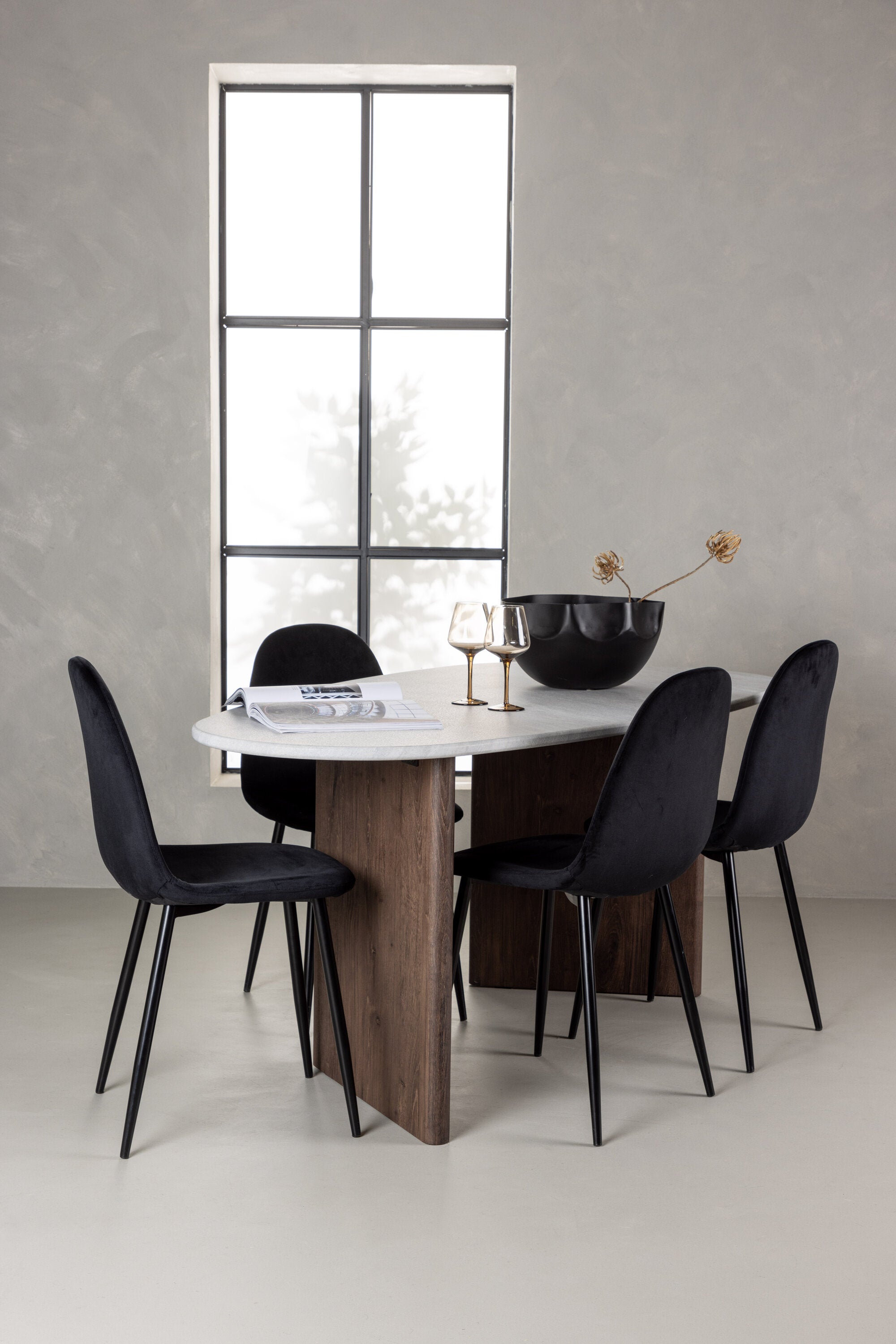 gr23496_1_m Dining Set Grönvik Mit Den Stühlen Polar Ovales Essgruppen Set