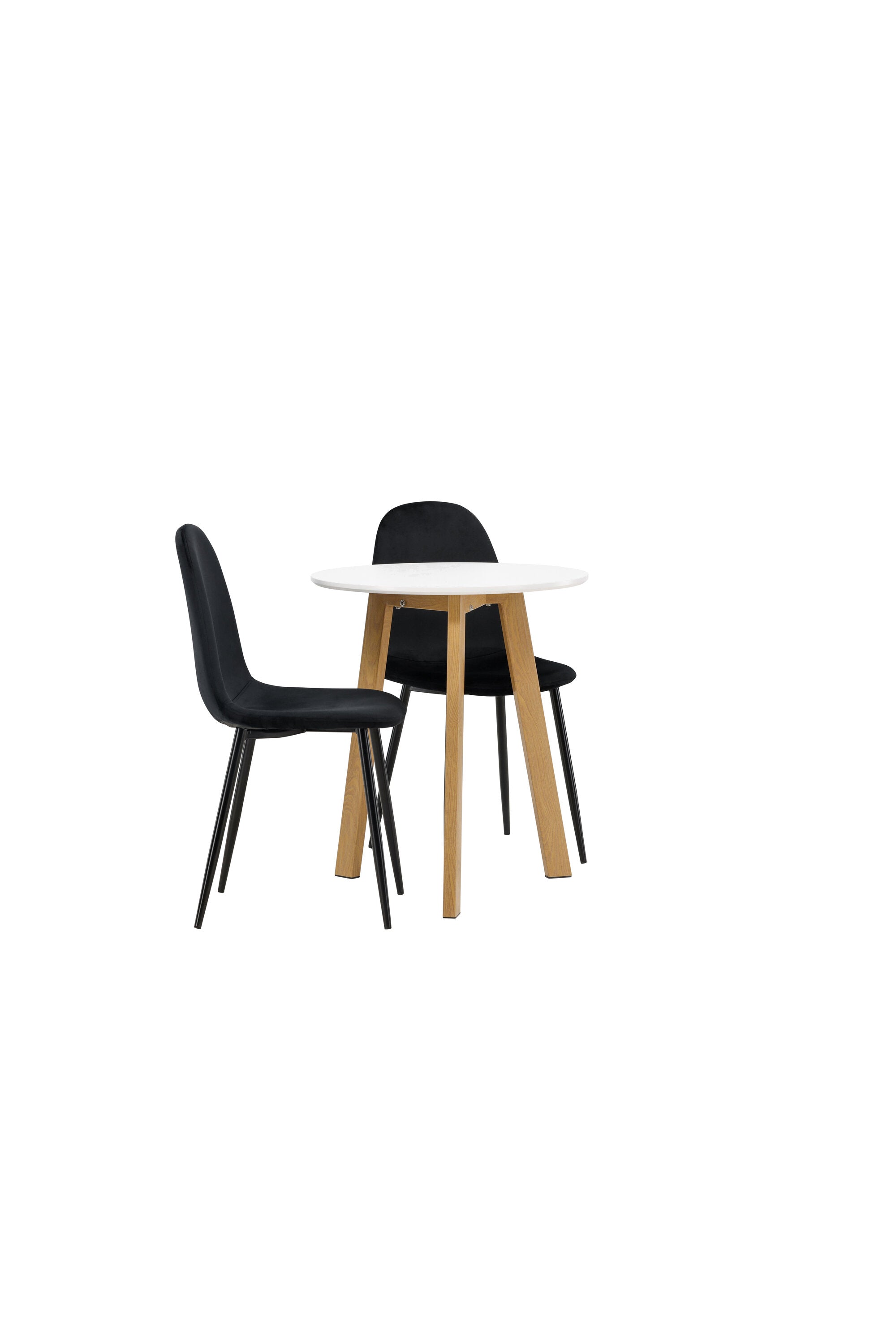 gr23499_11_os Dining Set Leonora Mit Den Stühlen Polar Rundes Essgruppen Set